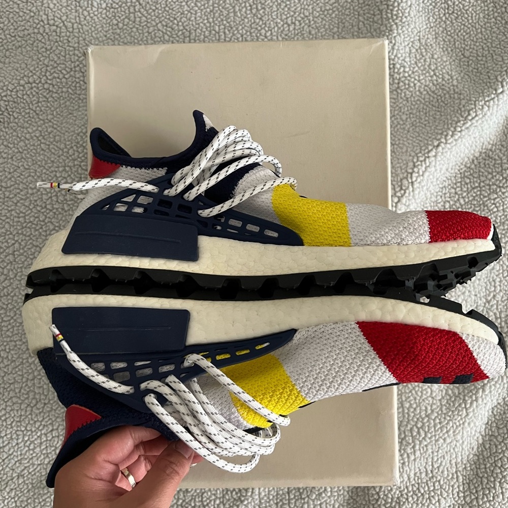 PHARRELL X BILLIONAIRE BOYS CLUB X NMD HUMAN RACE TRAIL SIZE 12 - Picture 6 of 13